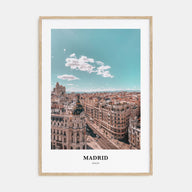 Madrid Portrait Color No 1 Poster