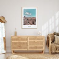 Madrid Portrait Color No 1 Poster