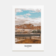 Madrid Portrait Color No 2 Poster