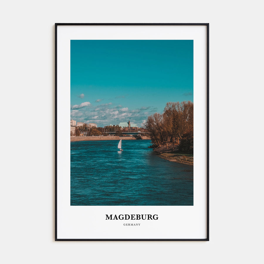Magdeburg Portrait Color No 1 Poster