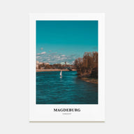 Magdeburg Portrait Color No 1 Poster