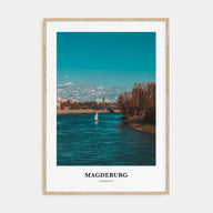 Magdeburg Portrait Color No 1 Poster