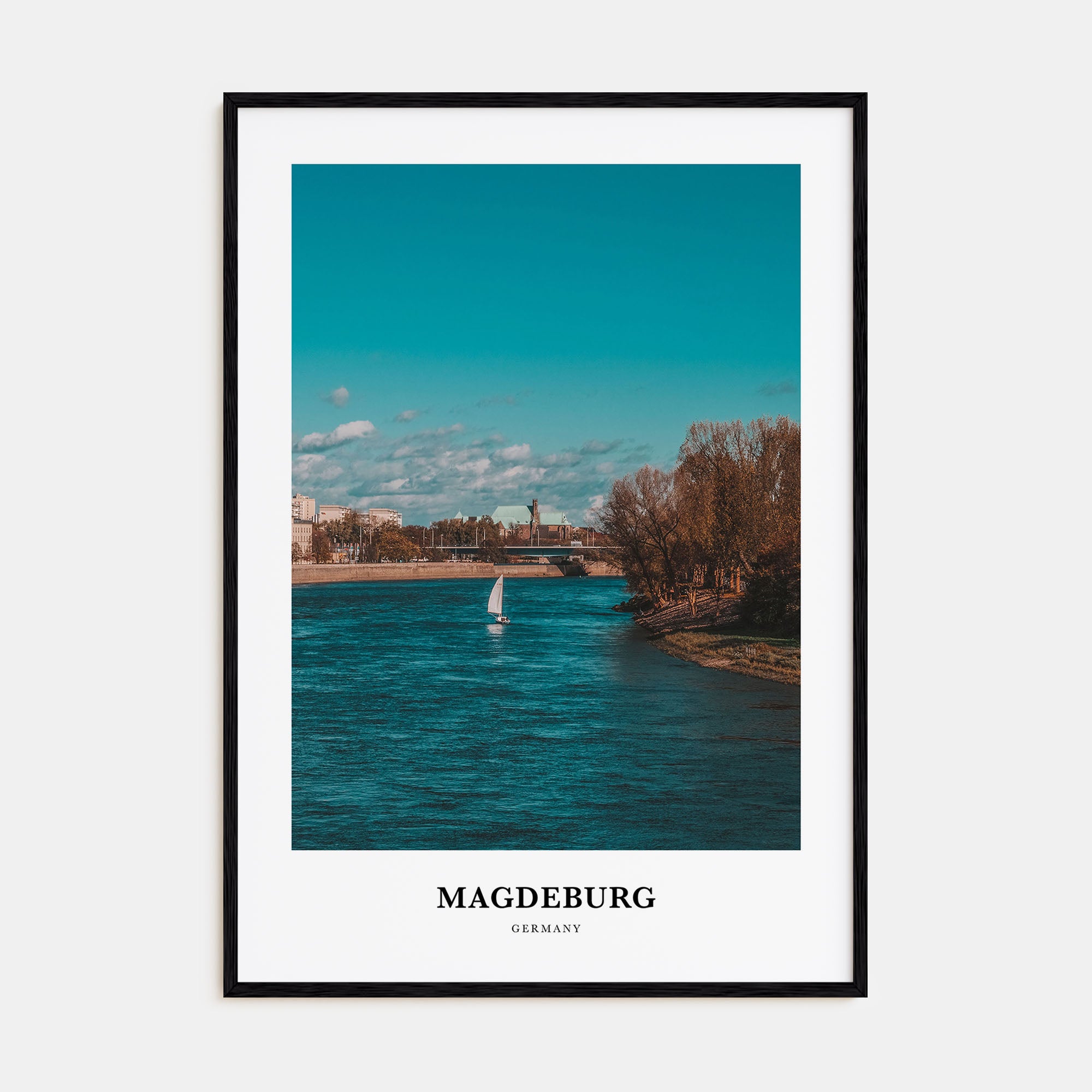 Magdeburg Portrait Color No 1 Poster