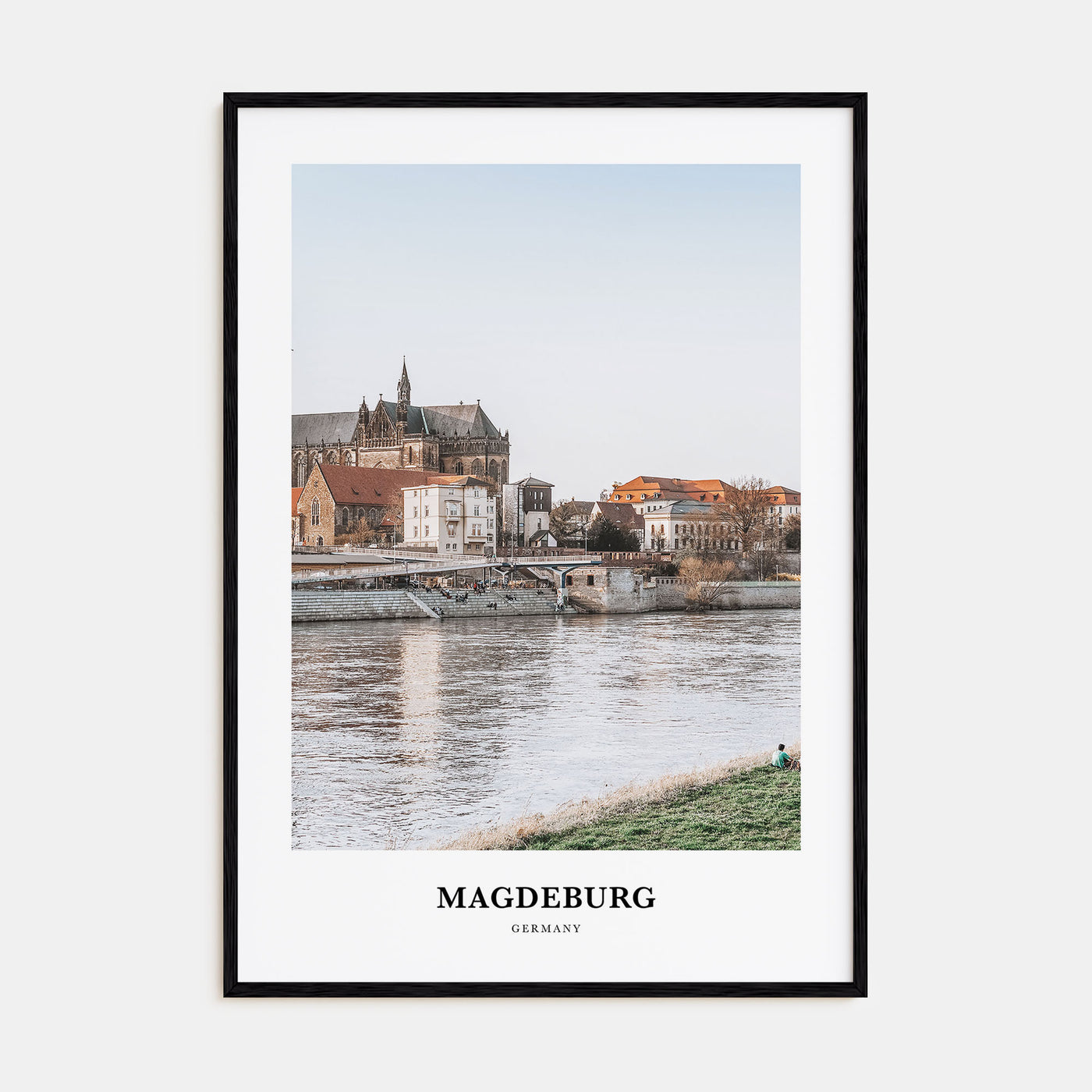 Magdeburg Portrait Color No 2 Poster