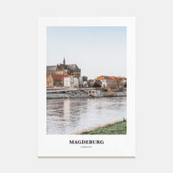 Magdeburg Portrait Color No 2 Poster