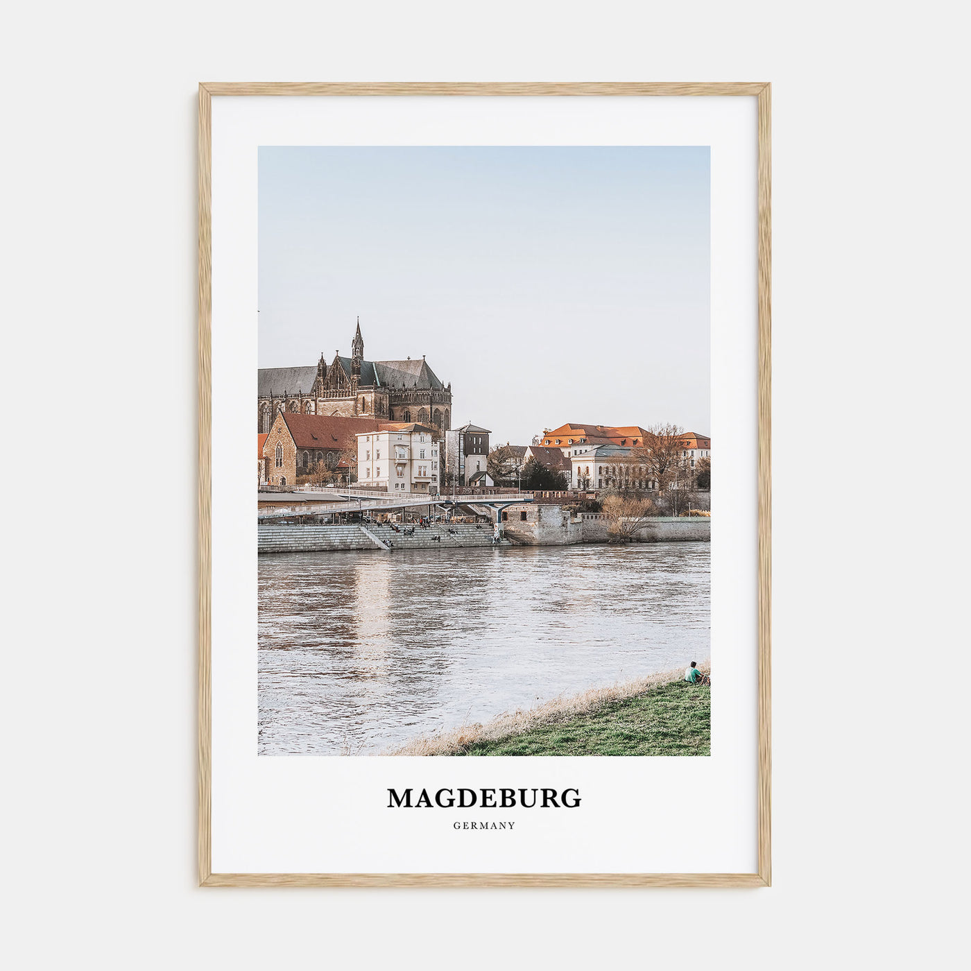 Magdeburg Portrait Color No 2 Poster