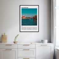 Magdeburg Travel Color No 1 Poster