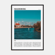 Magdeburg Travel Color No 1 Poster