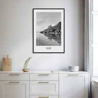 Mahé Portrait B&W Poster