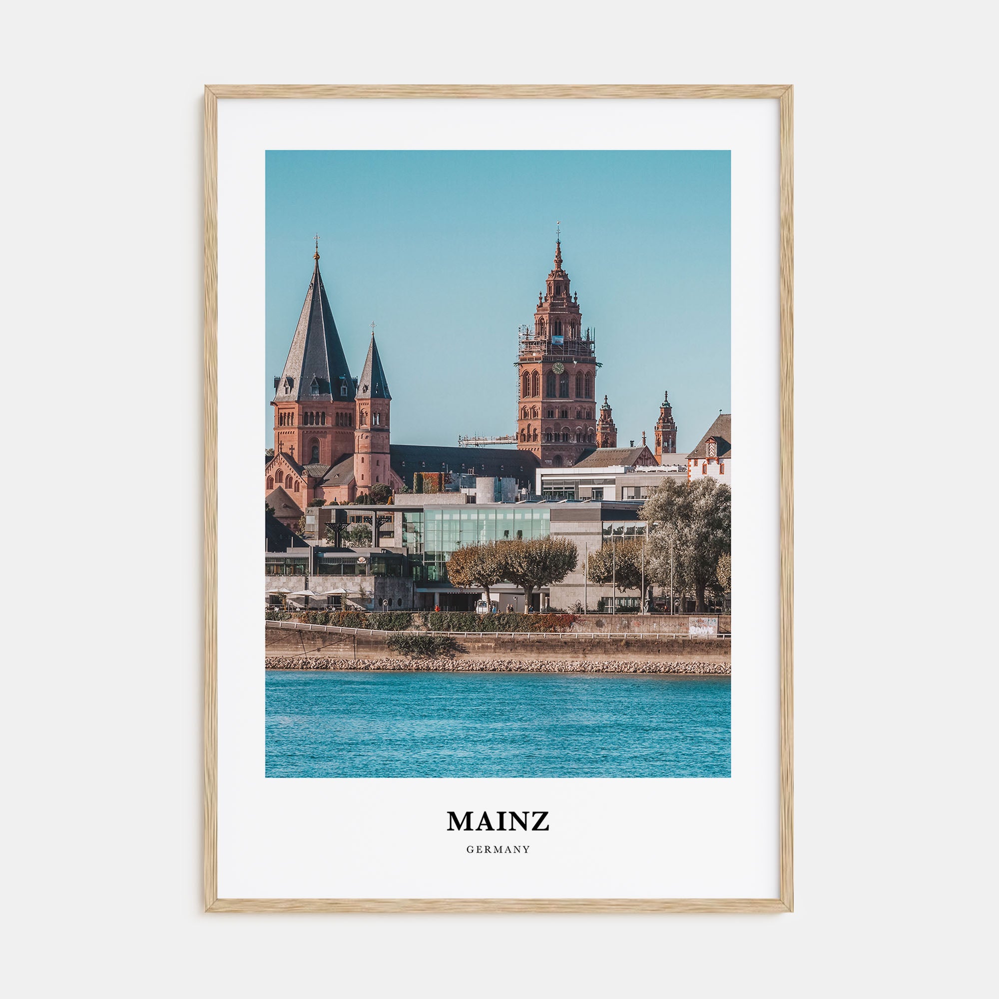 Mainz Portrait Color Poster