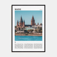 Mainz Travel Color Poster