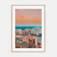 Málaga Photo Color Poster