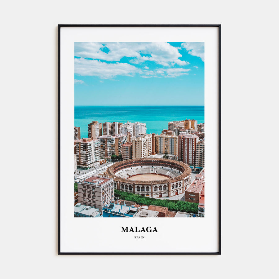 Málaga Portrait Color Poster