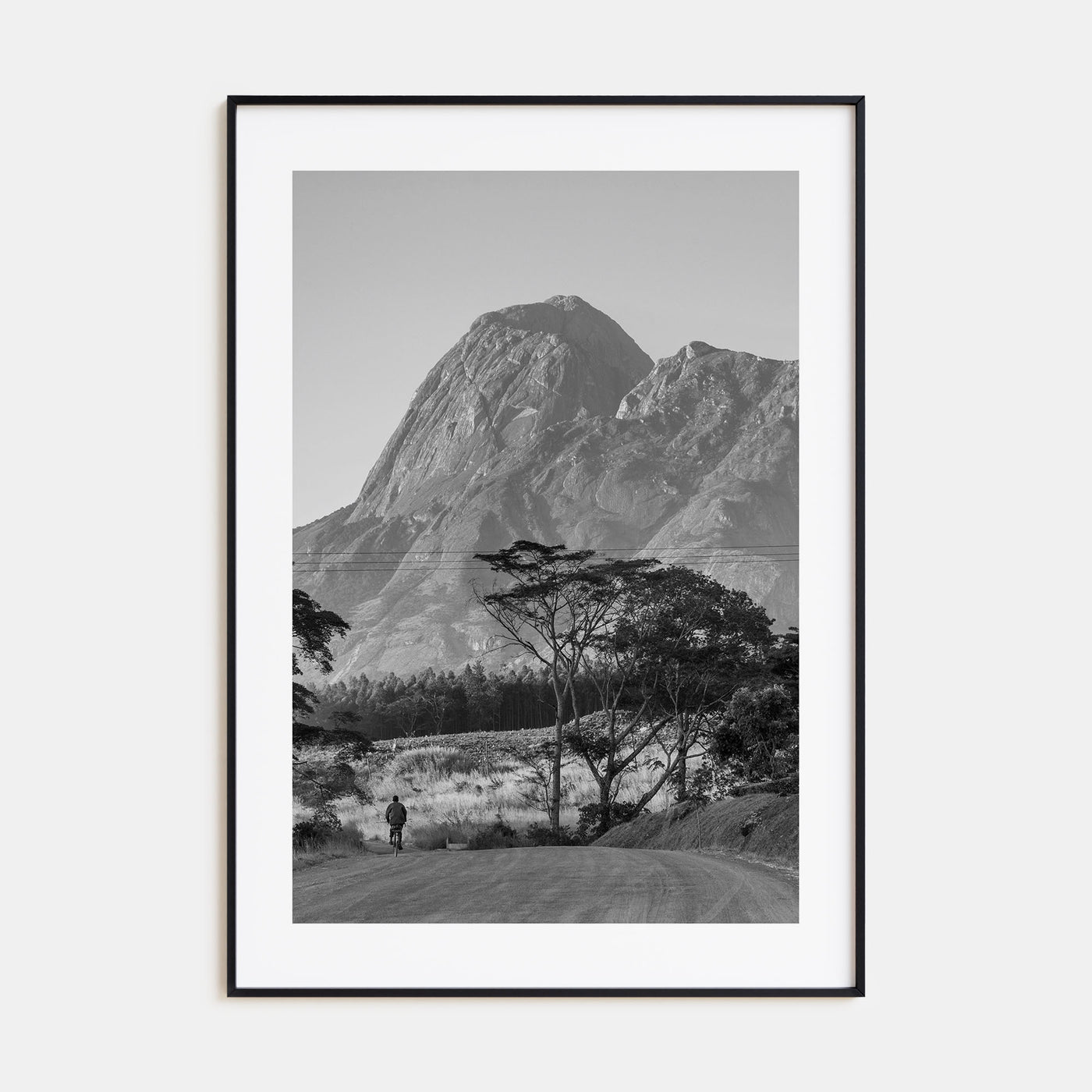 Malawi Photo B&W Poster