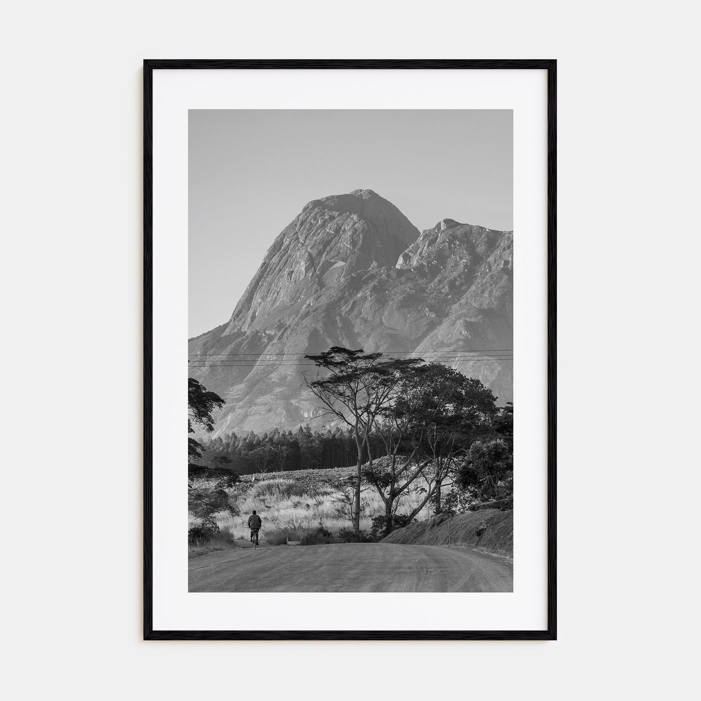 Malawi Photo B&W Poster