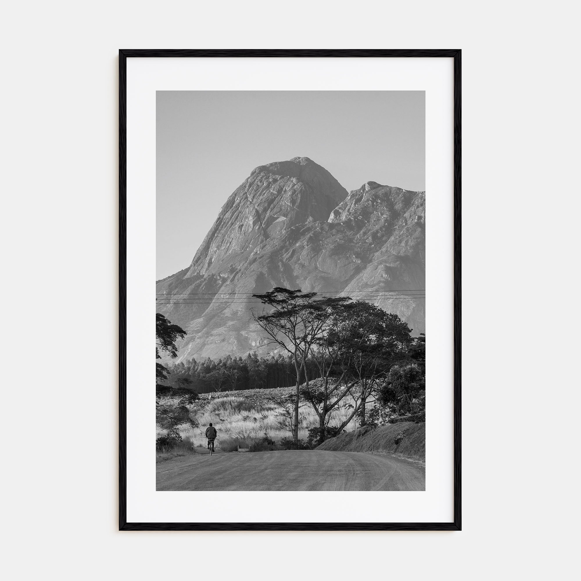 Malawi Photo B&W Poster