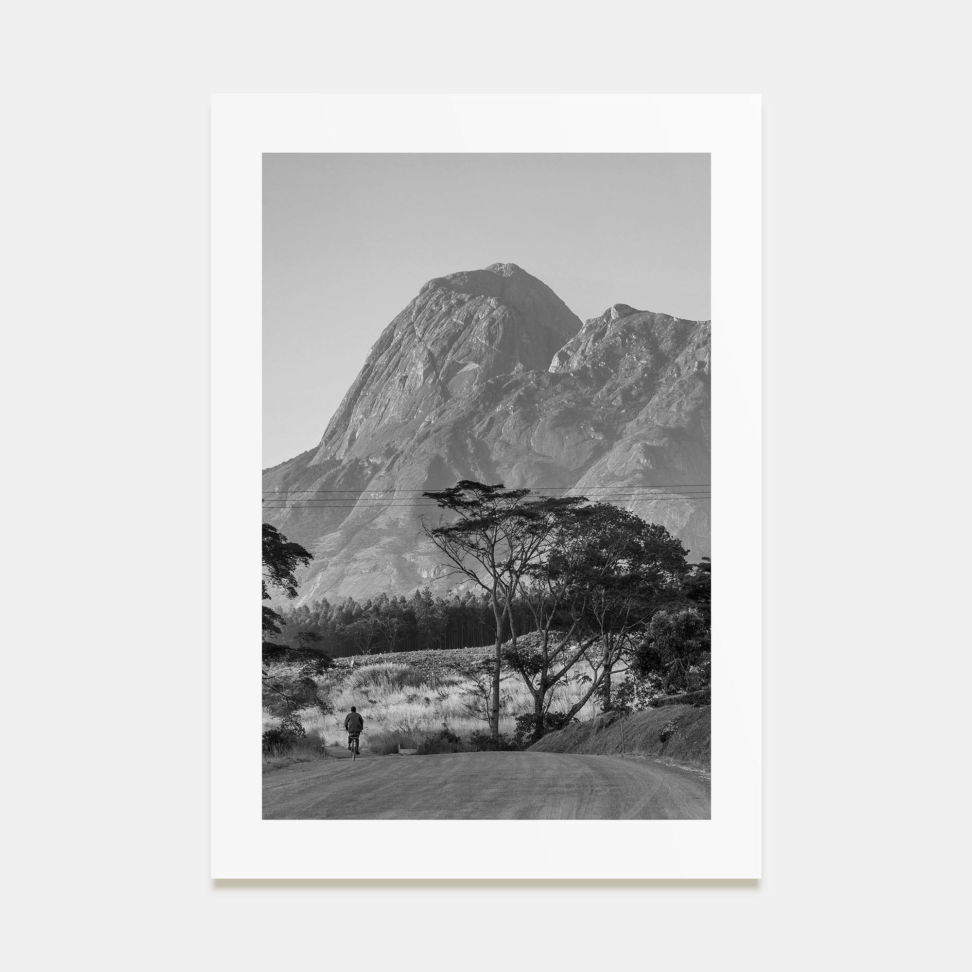 Malawi Photo B&W Poster