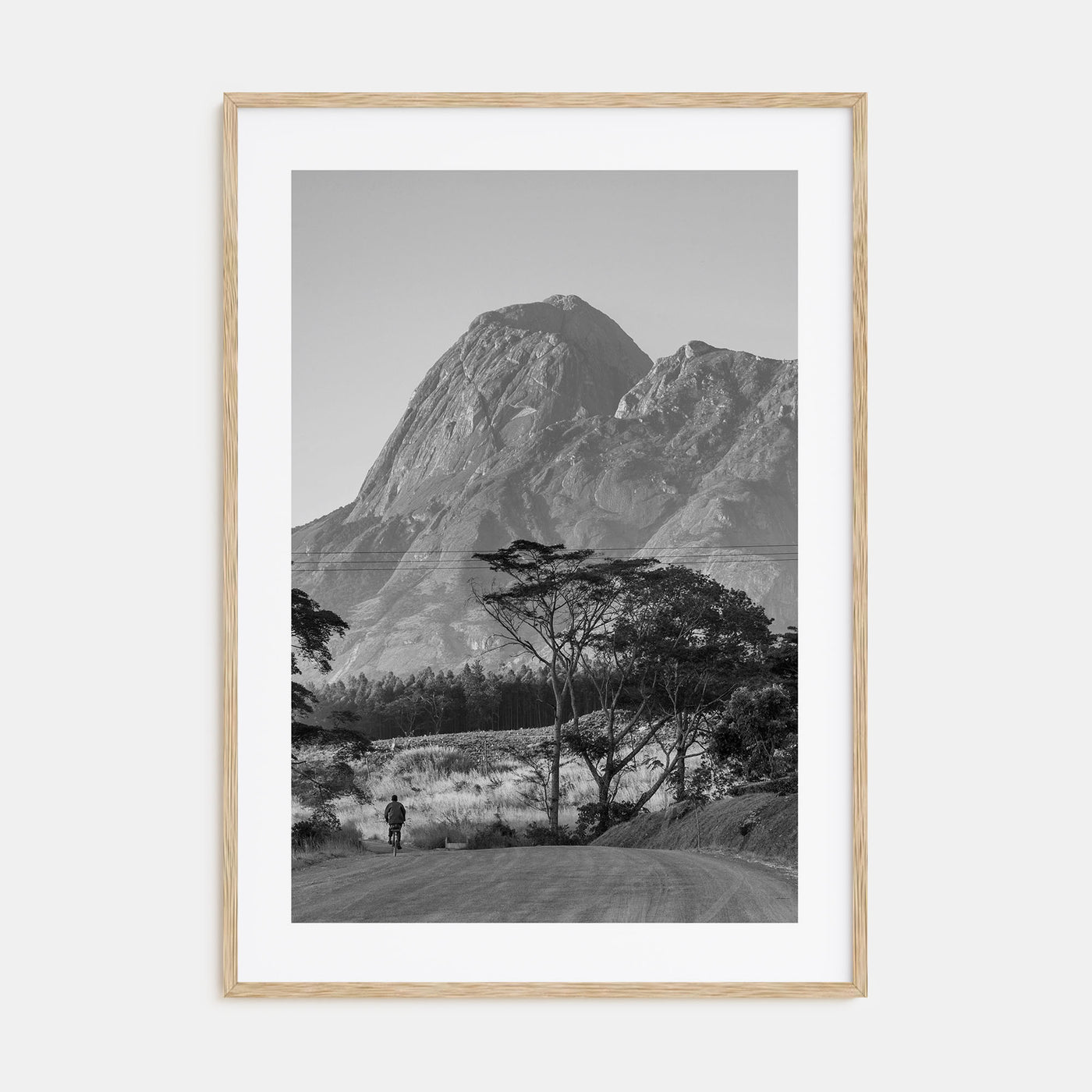 Malawi Photo B&W Poster