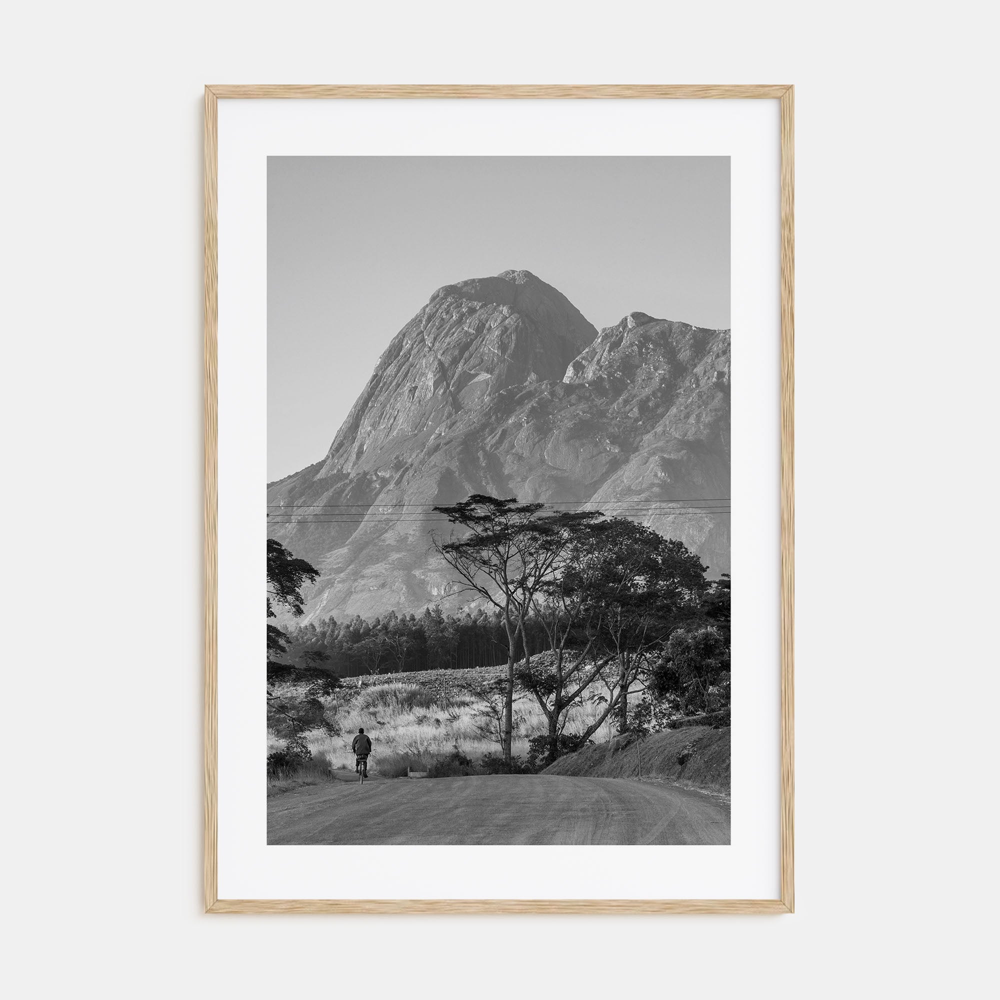 Malawi Photo B&W Poster
