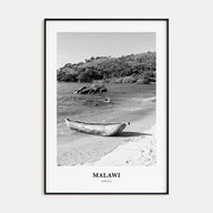 Malawi Portrait B&W Poster