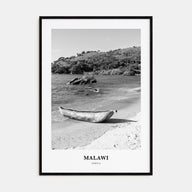 Malawi Portrait B&W Poster