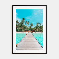 Maldives Photo Color Poster