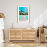 Maldives Photo Color Poster