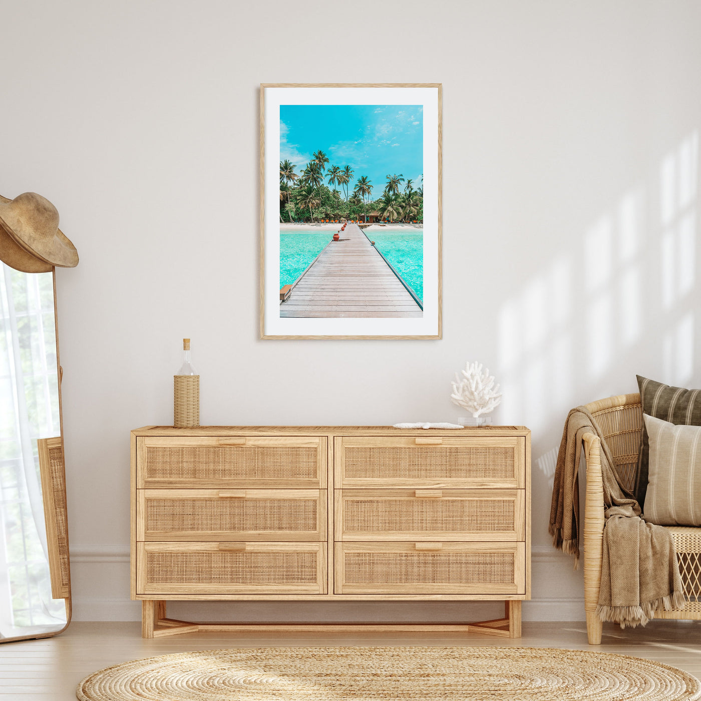 Maldives Photo Color Poster