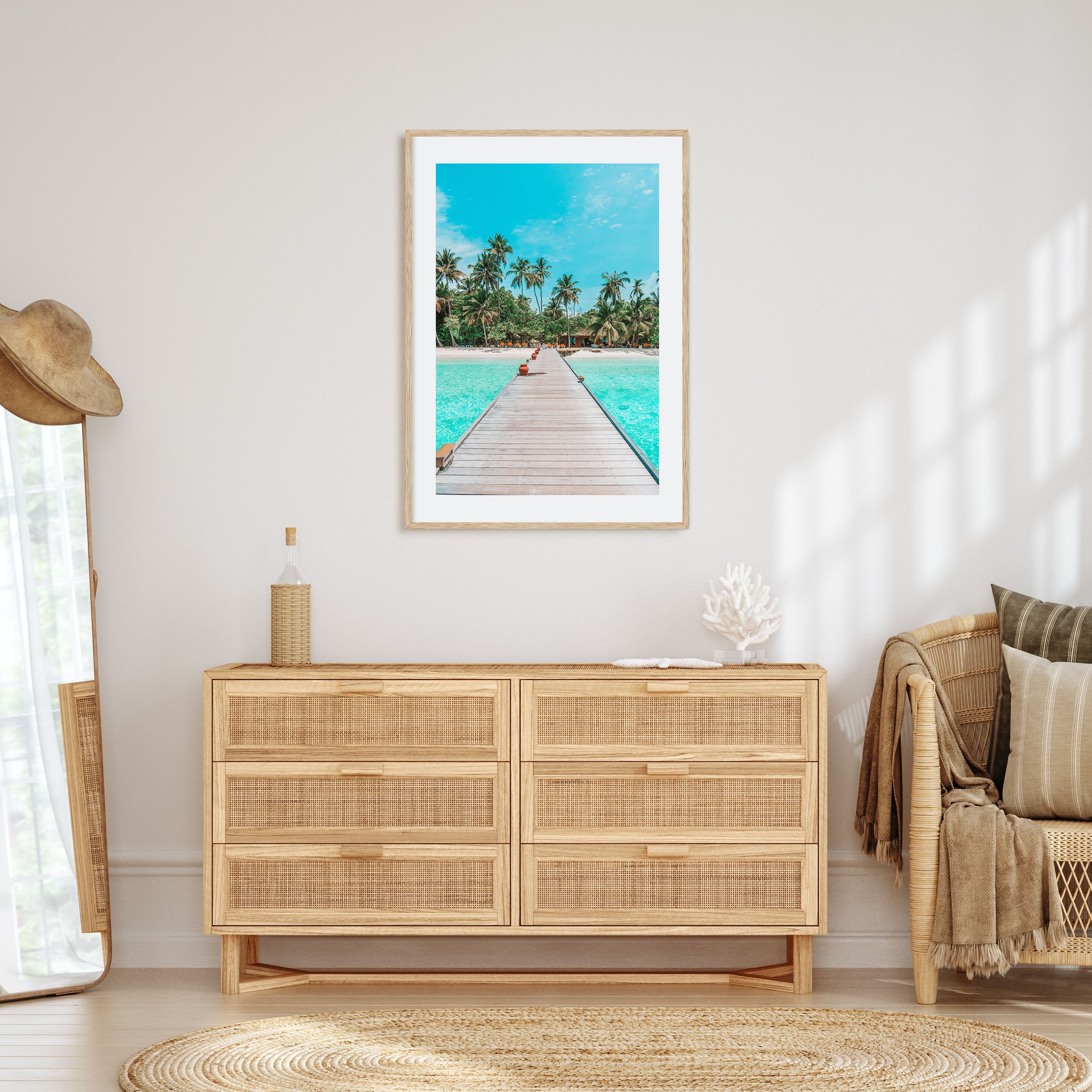 Maldives Photo Color Poster