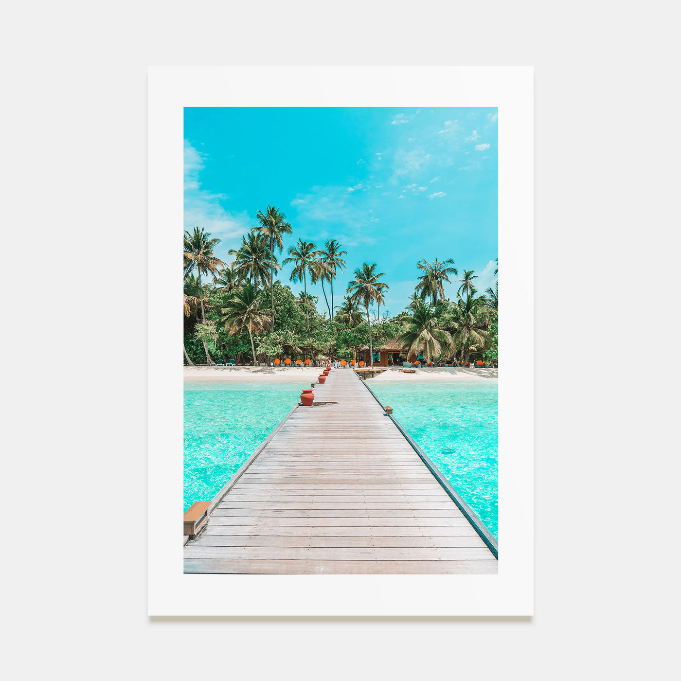 Maldives Photo Color Poster
