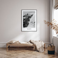 Maldives Portrait B&W No 3 Poster