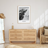 Maldives Portrait B&W No 3 Poster