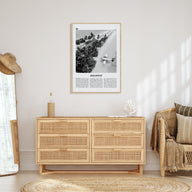 Maldives Travel B&W No 3 Poster