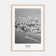 Malé Portrait B&W Poster