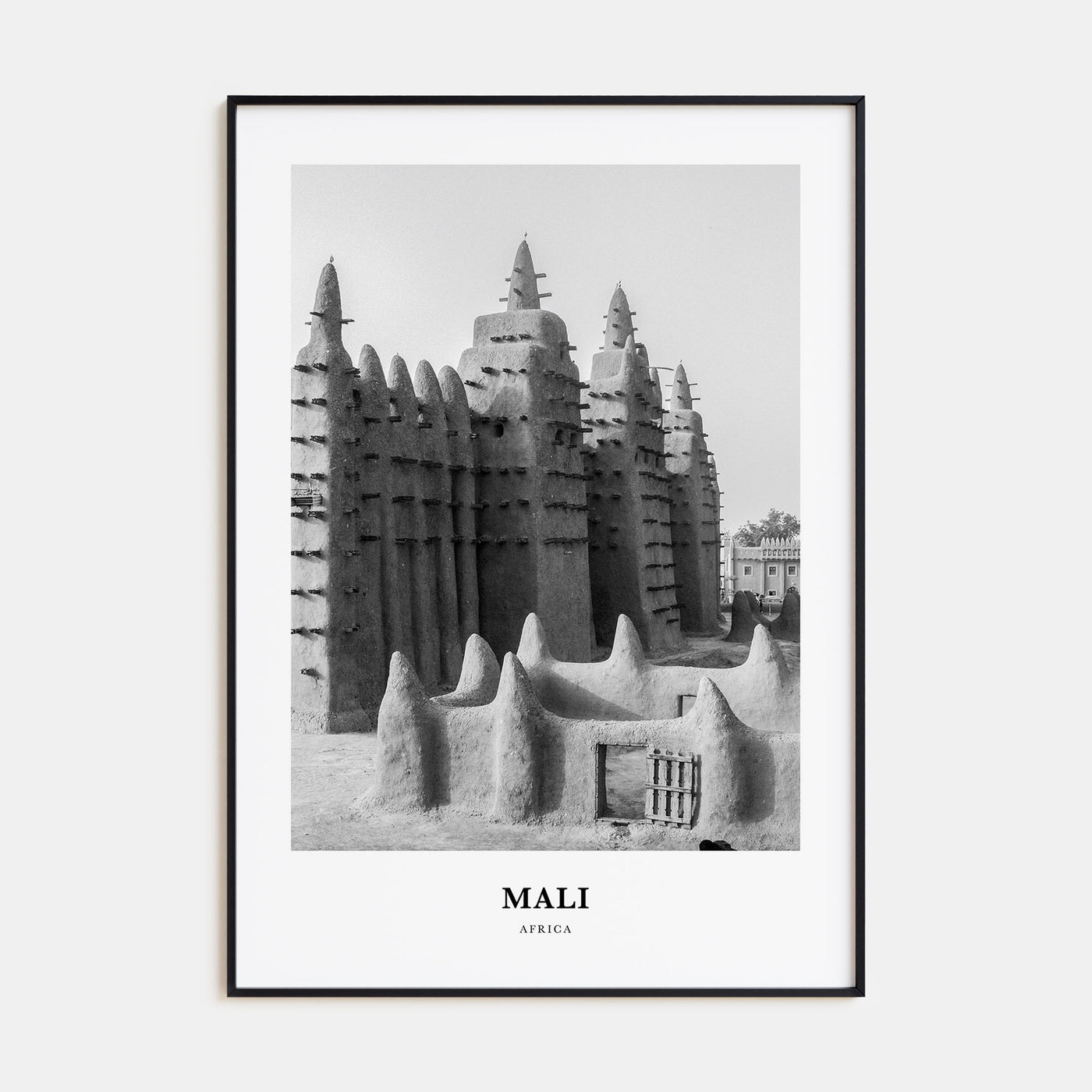 Mali Portrait B&W Poster