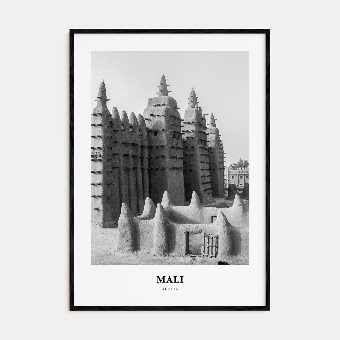 Mali Portrait B&W Poster