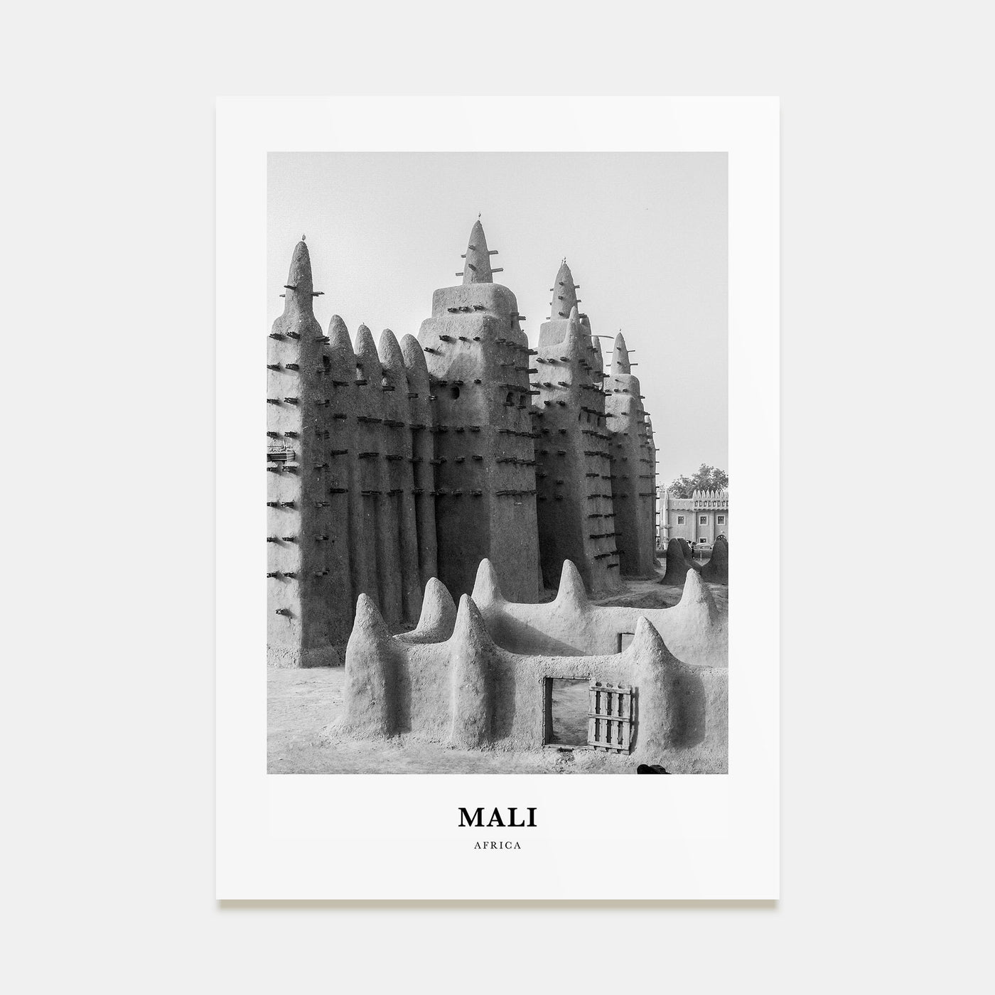 Mali Portrait B&W Poster