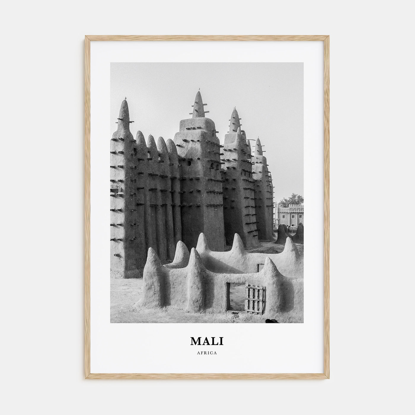 Mali Portrait B&W Poster