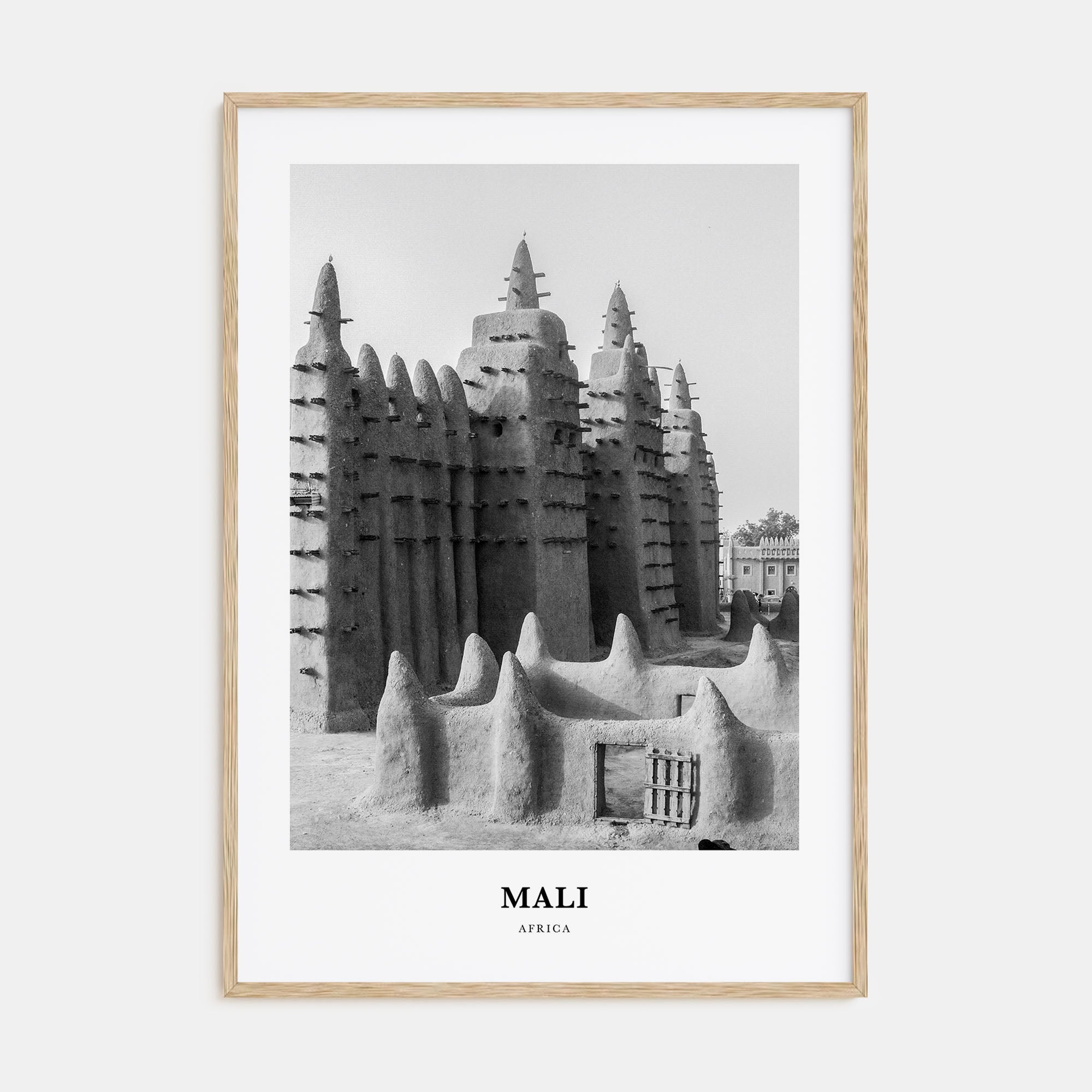 Mali Portrait B&W Poster