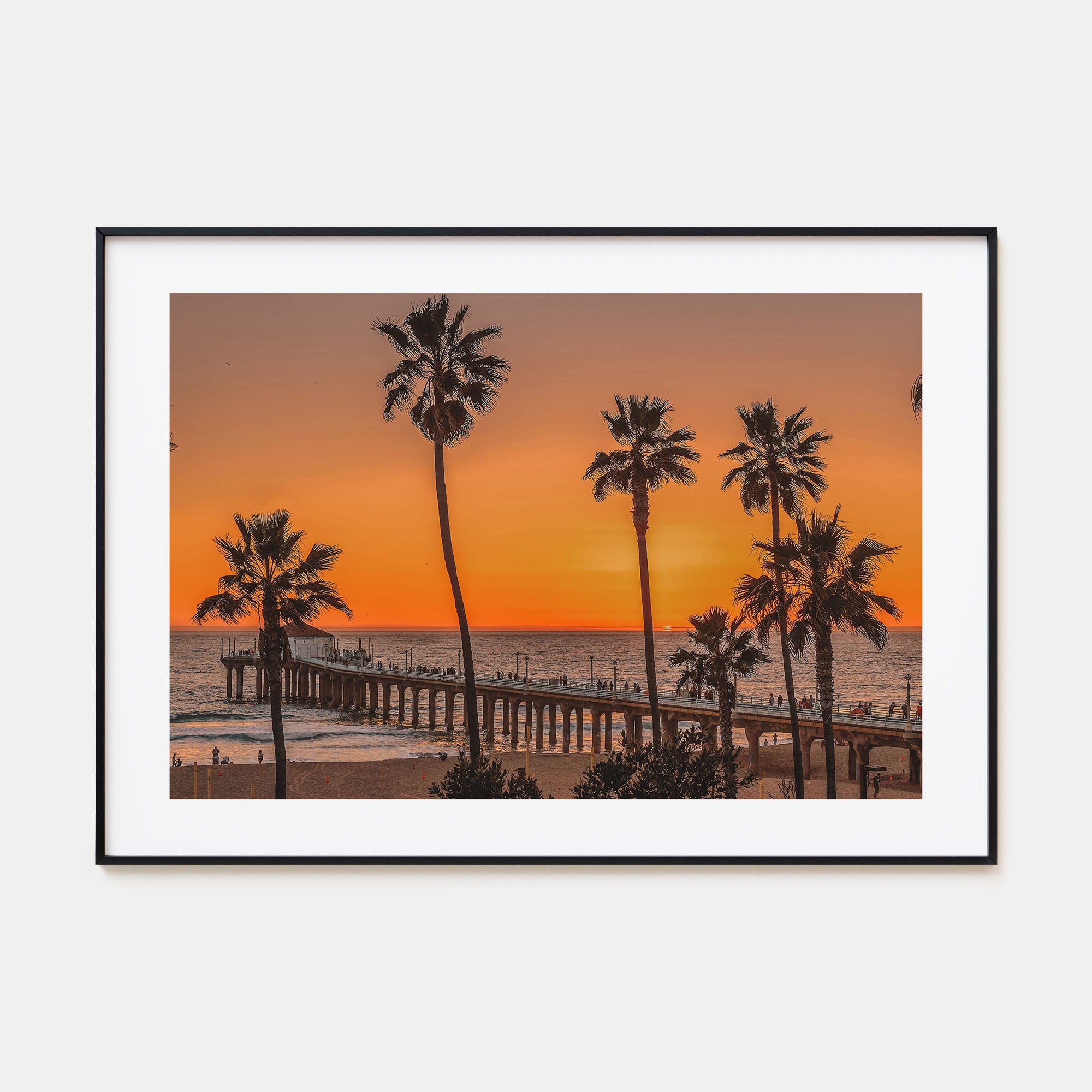 Malibu Landscape Color Poster