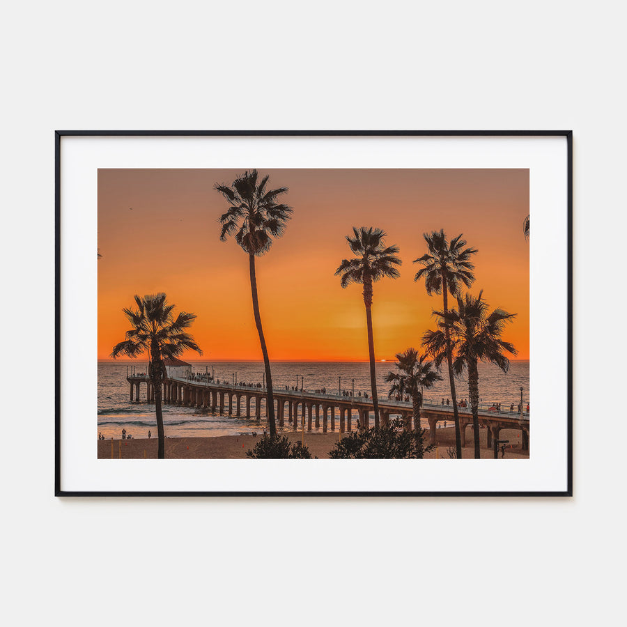Malibu Landscape Color Poster