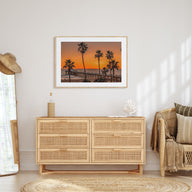 Malibu Landscape Color Poster