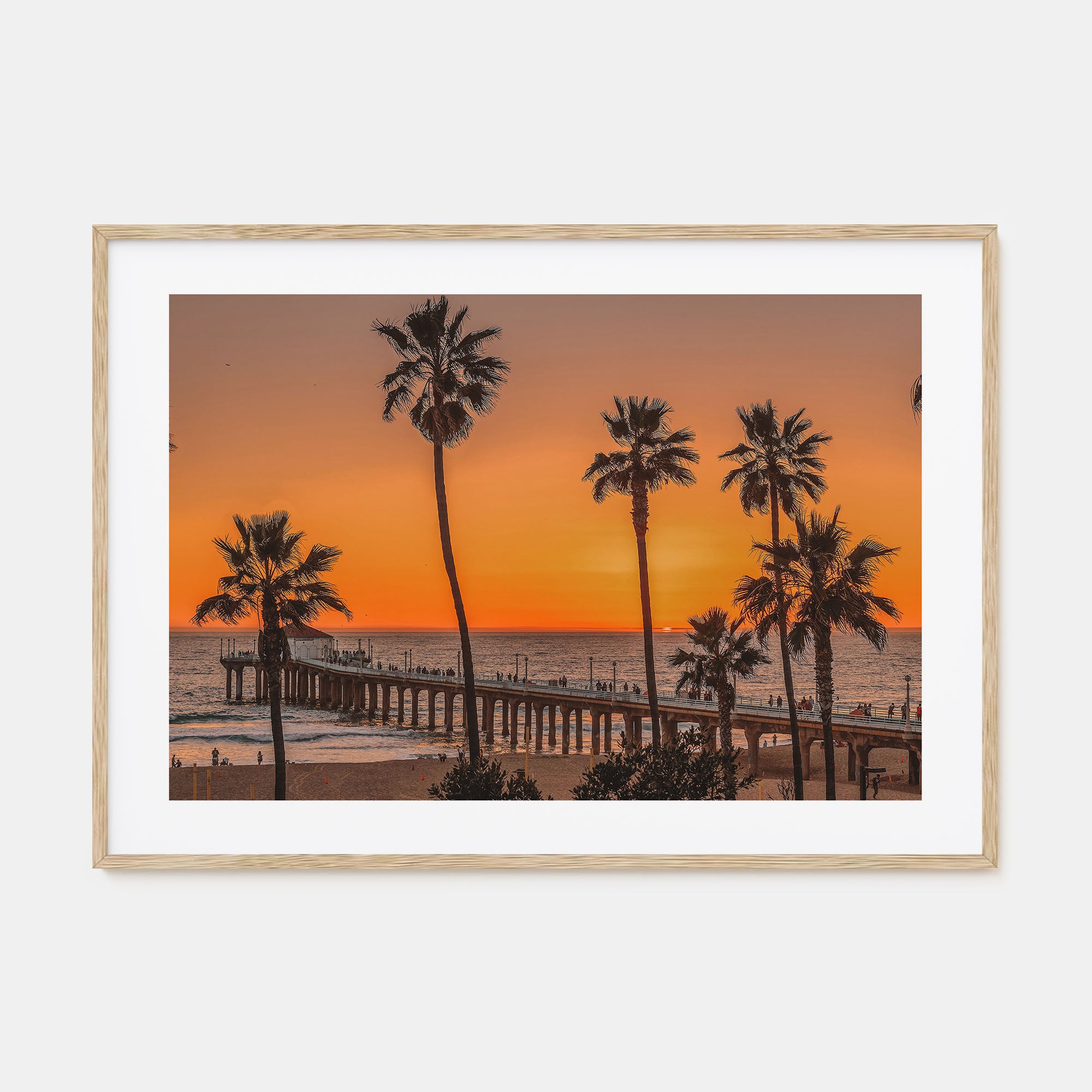 Malibu Landscape Color Poster