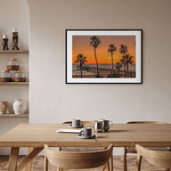 Malibu Landscape Color Poster
