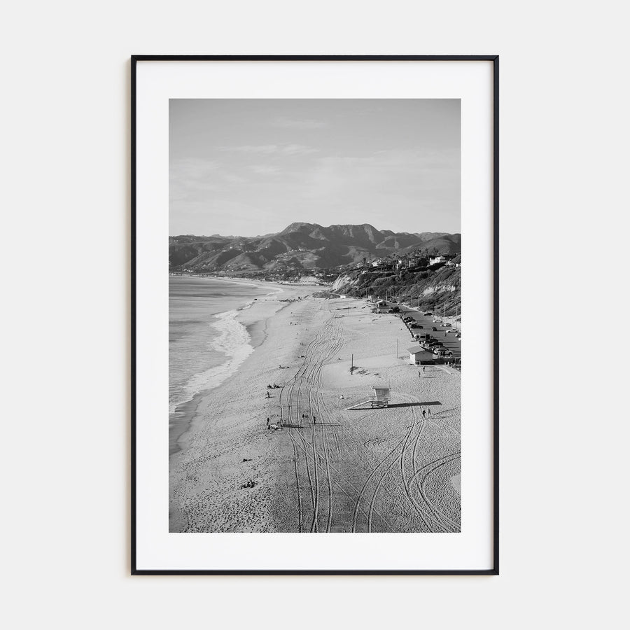 Malibu Photo B&W No 1 Poster