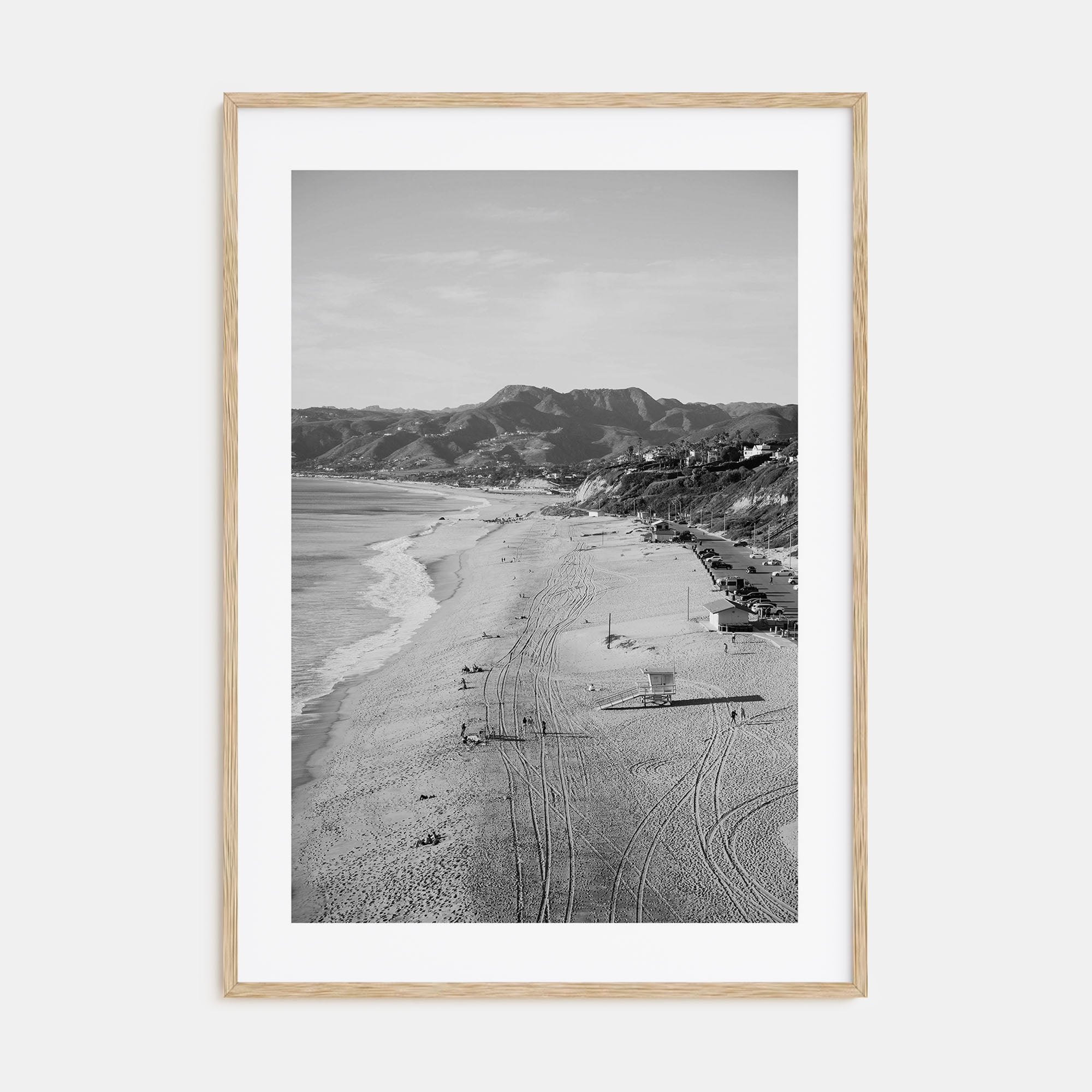 Malibu Photo B&W No 1 Poster