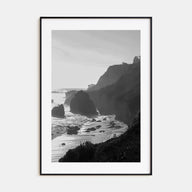 Malibu Photo B&W No 2 Poster