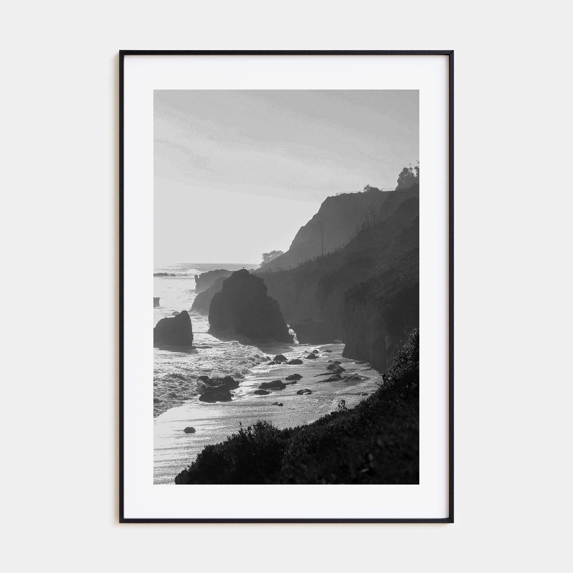 Malibu Photo B&W No 2 Poster