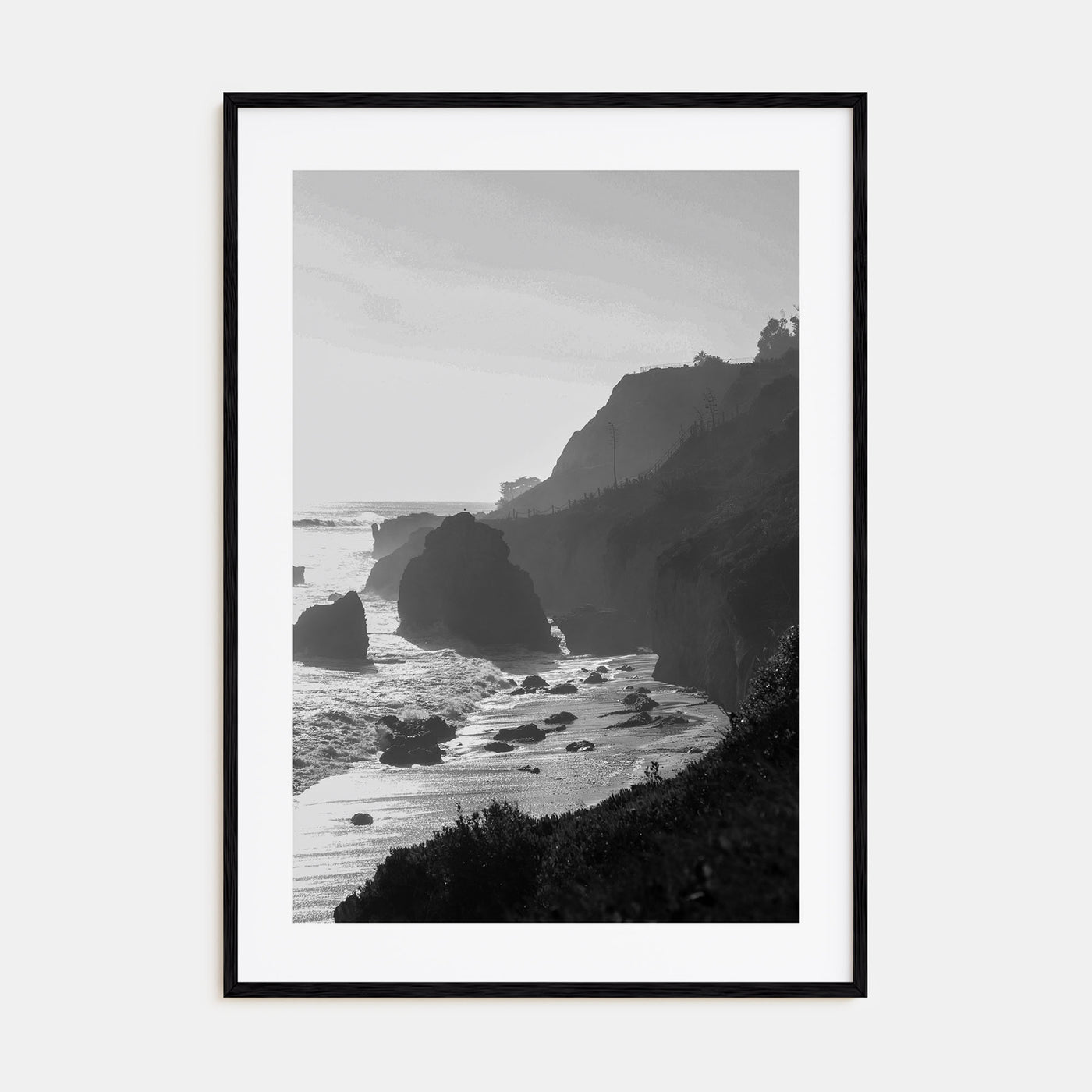 Malibu Photo B&W No 2 Poster