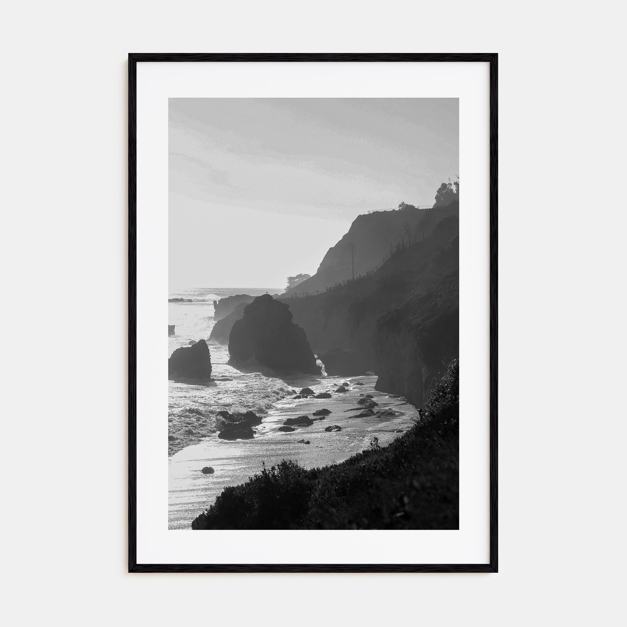Malibu Photo B&W No 2 Poster